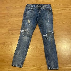 Pac Sun washed skinny jeans 31x32